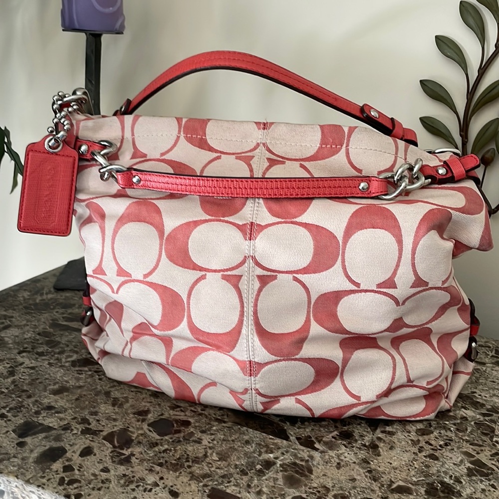 Coach hobo style bag